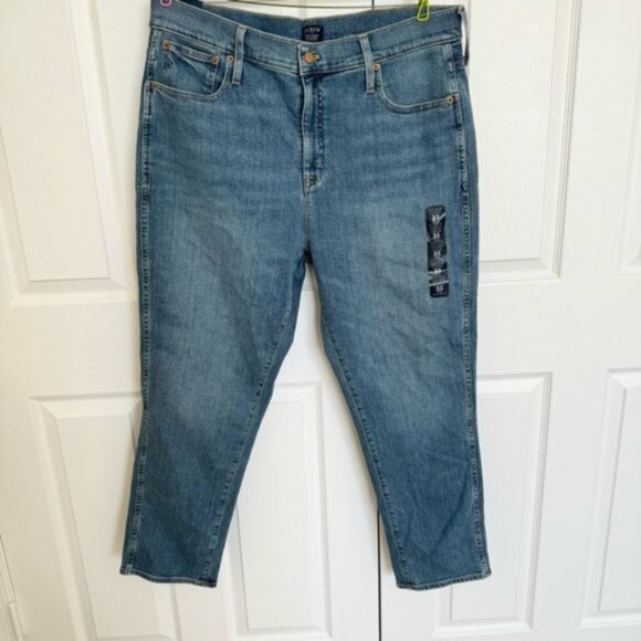 J.Crew NWT Classic vintage jean in all-day stretch Size 33 Jeans - Picture 5 of 15